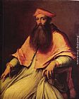 Sebastiano Del Piombo Canvas Paintings - Portrait of Cardinal Reginald Pole